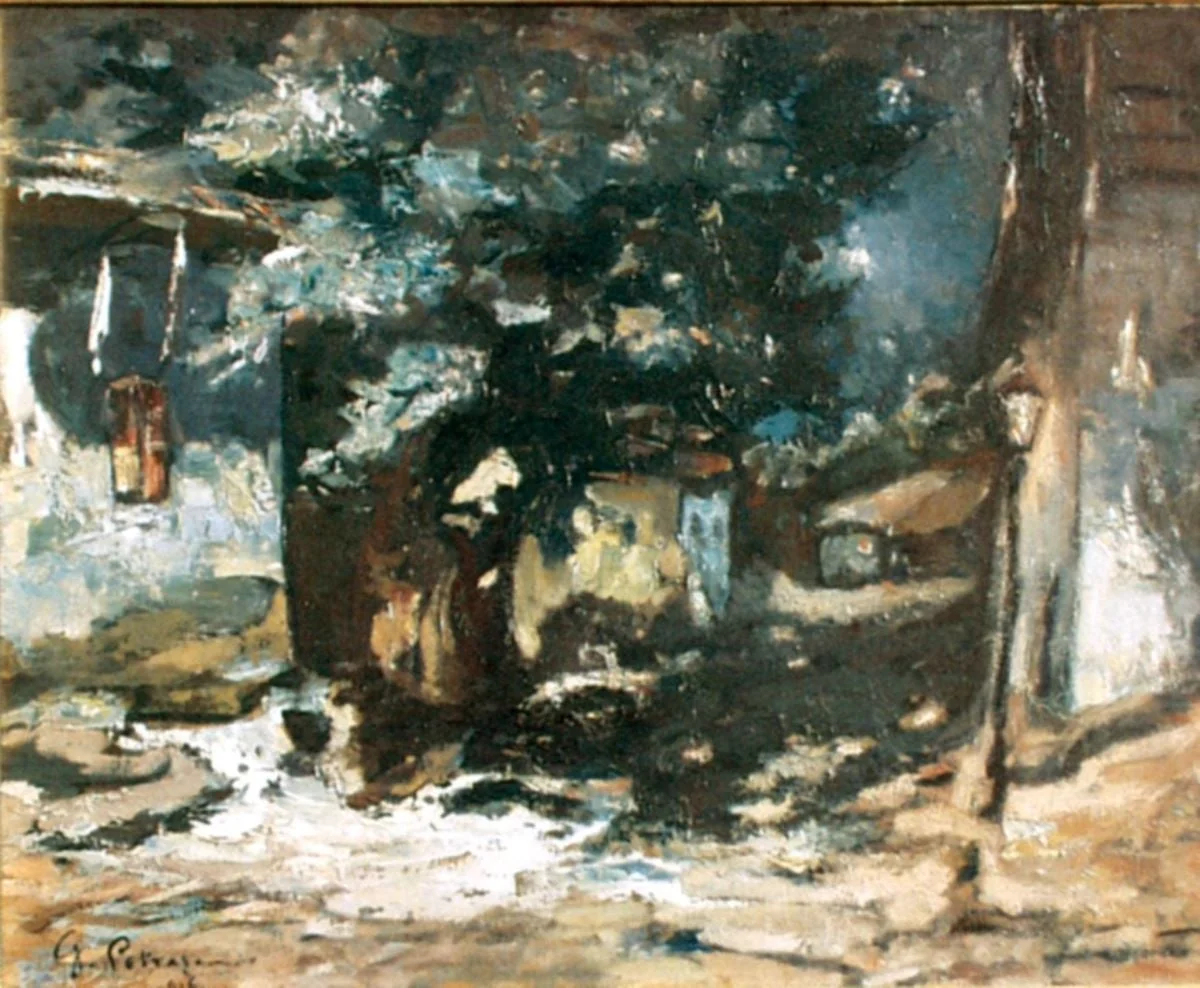 Orășel pe lună, detail