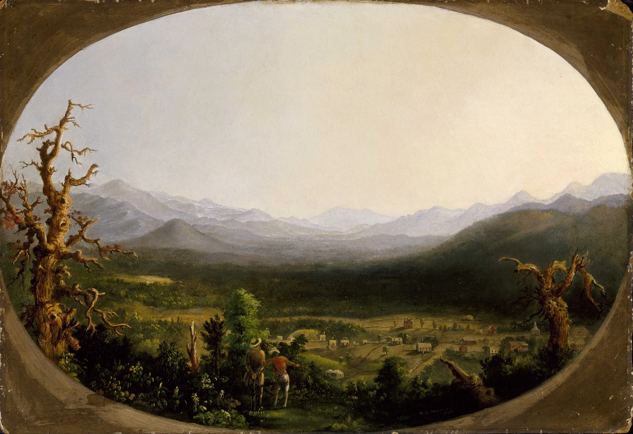 A View of Asheville, North Carolina, detail