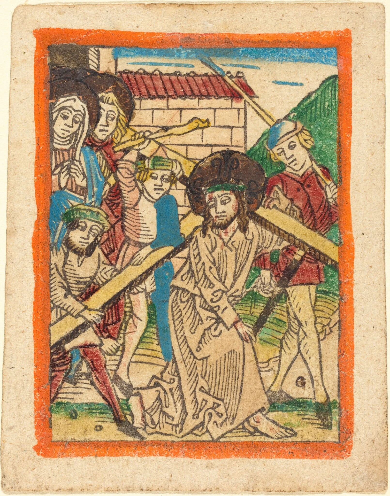 Christ Carrying the Cross, detail
