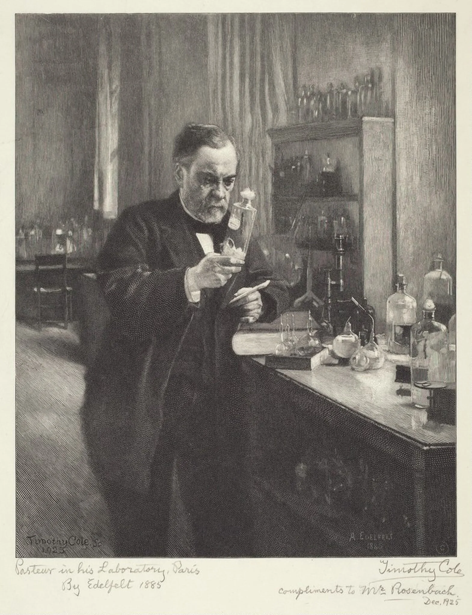 Dr. Pasteur, detail