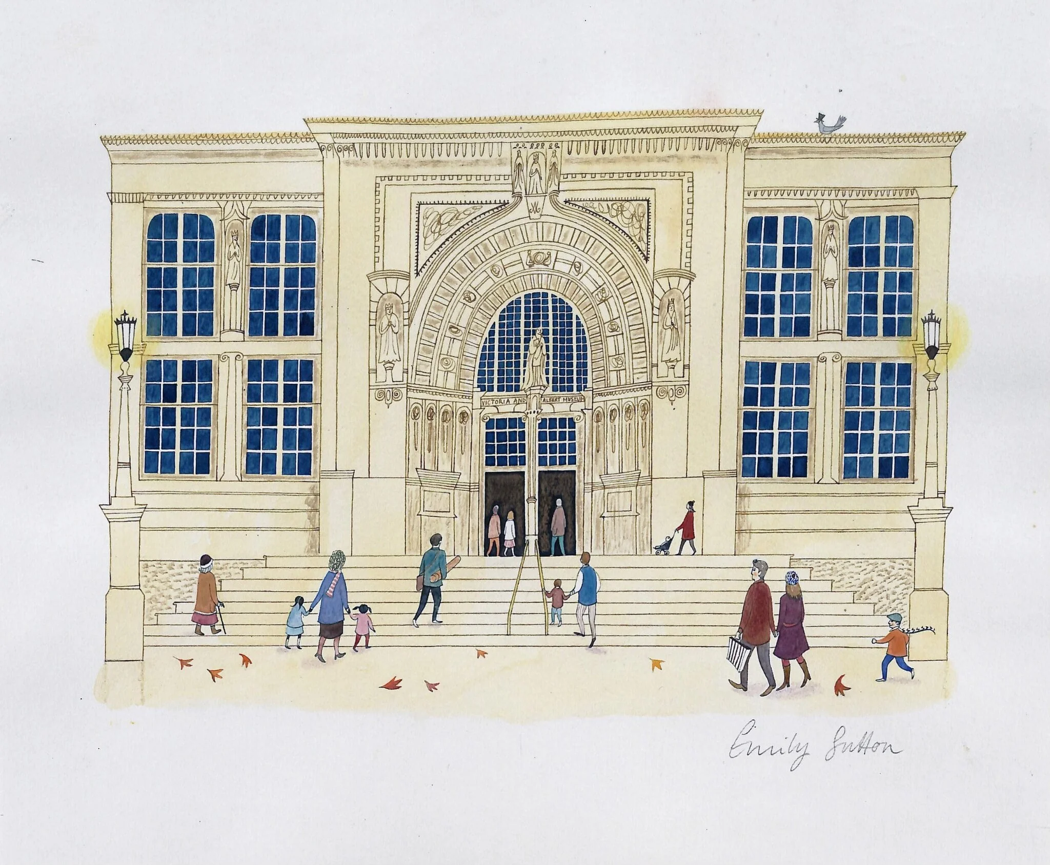 The V&A Grand Entrance, detail