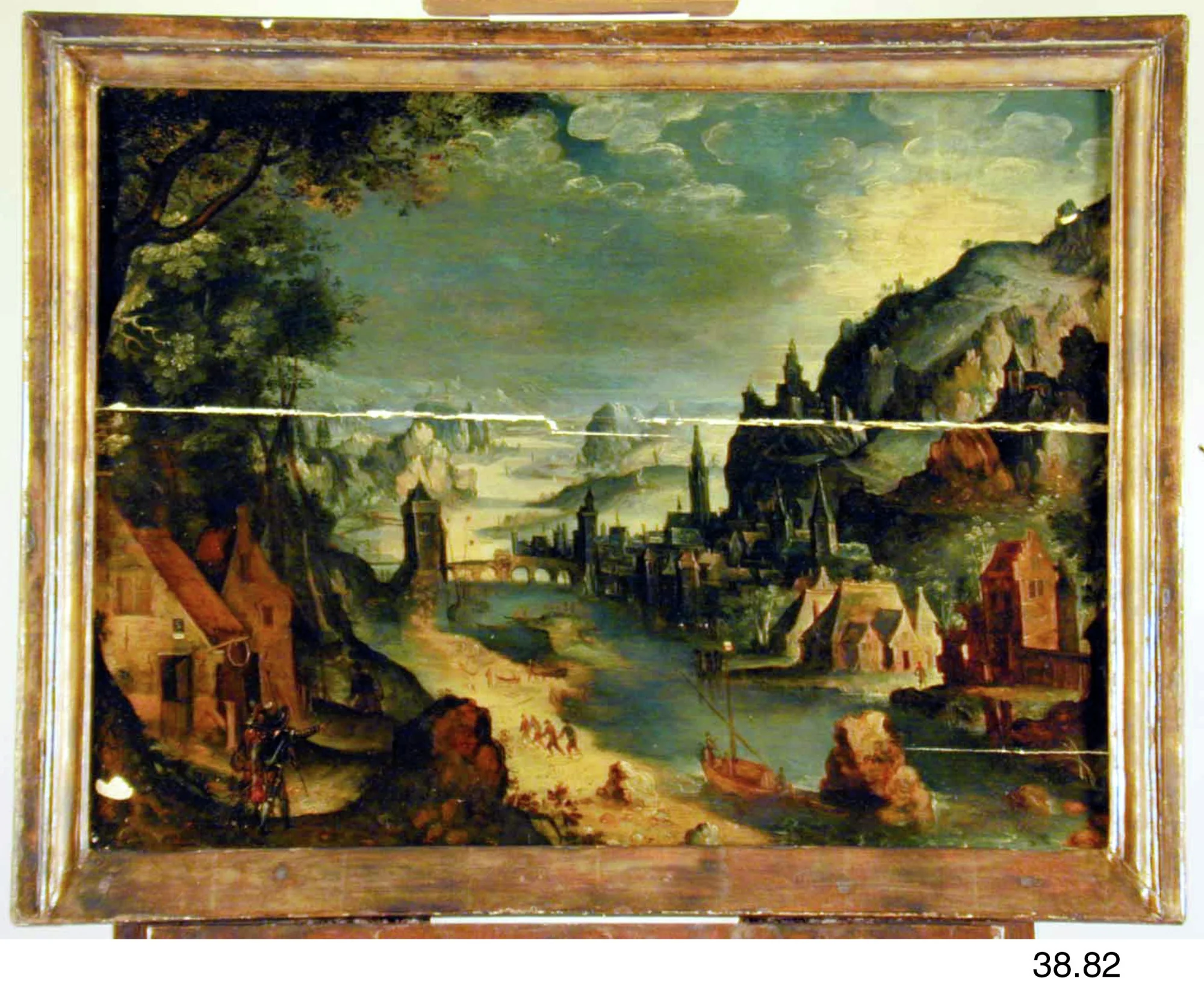 Mountain Landscape, detail