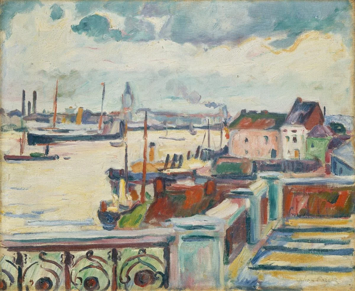 Port d'Anvers, detail