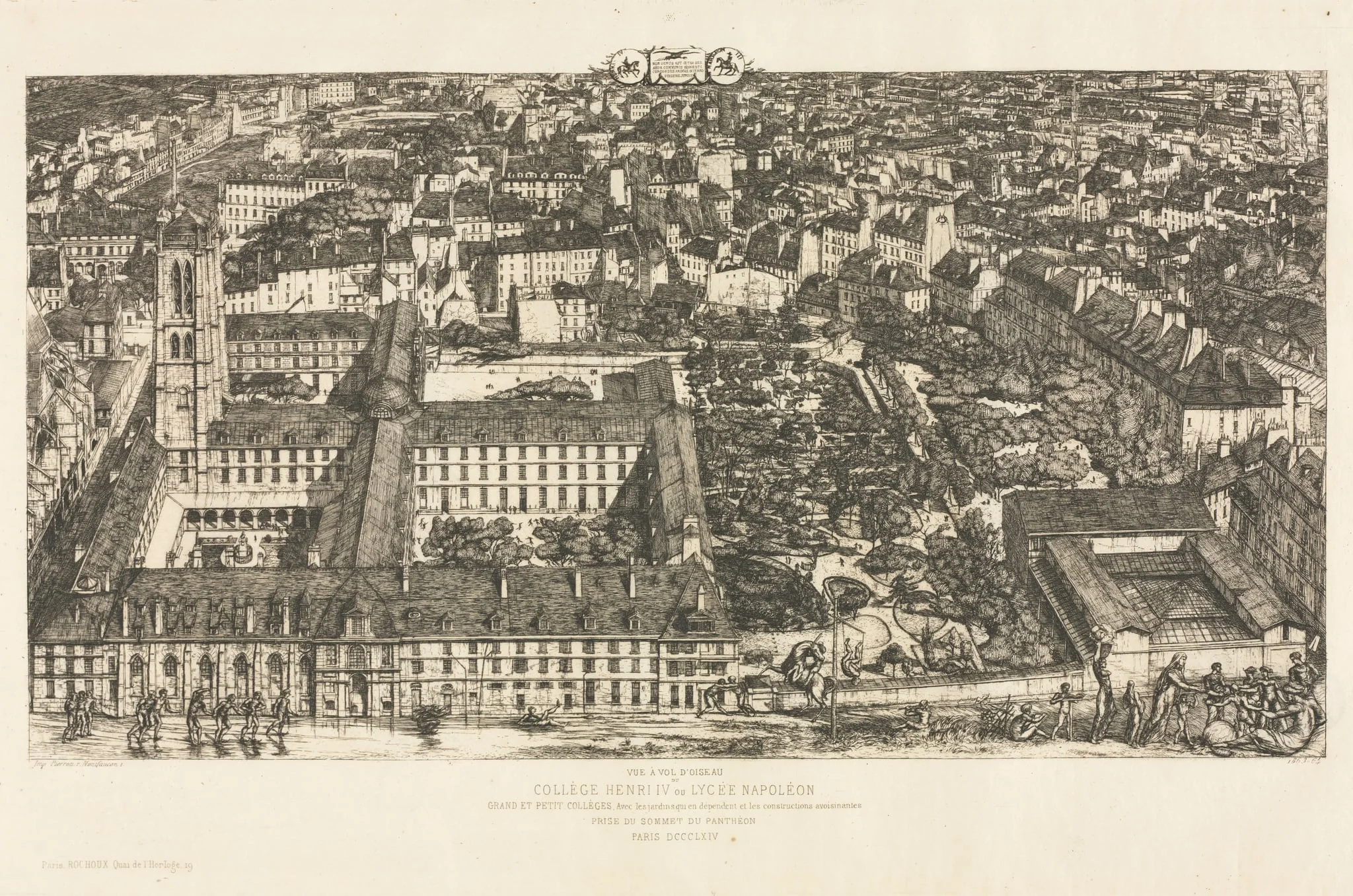 College Henri IV, detail