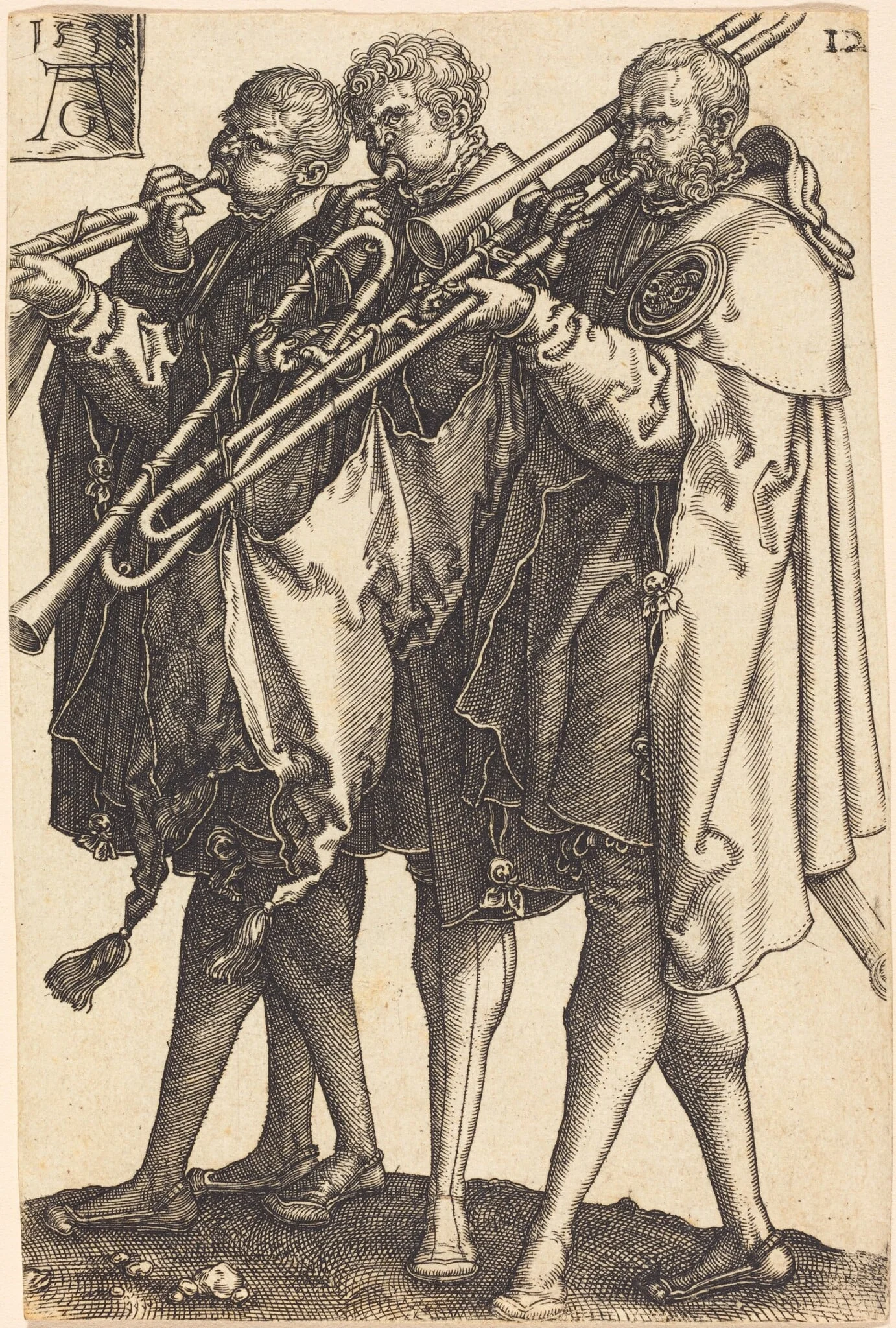 Large Wedding Dancers, detail