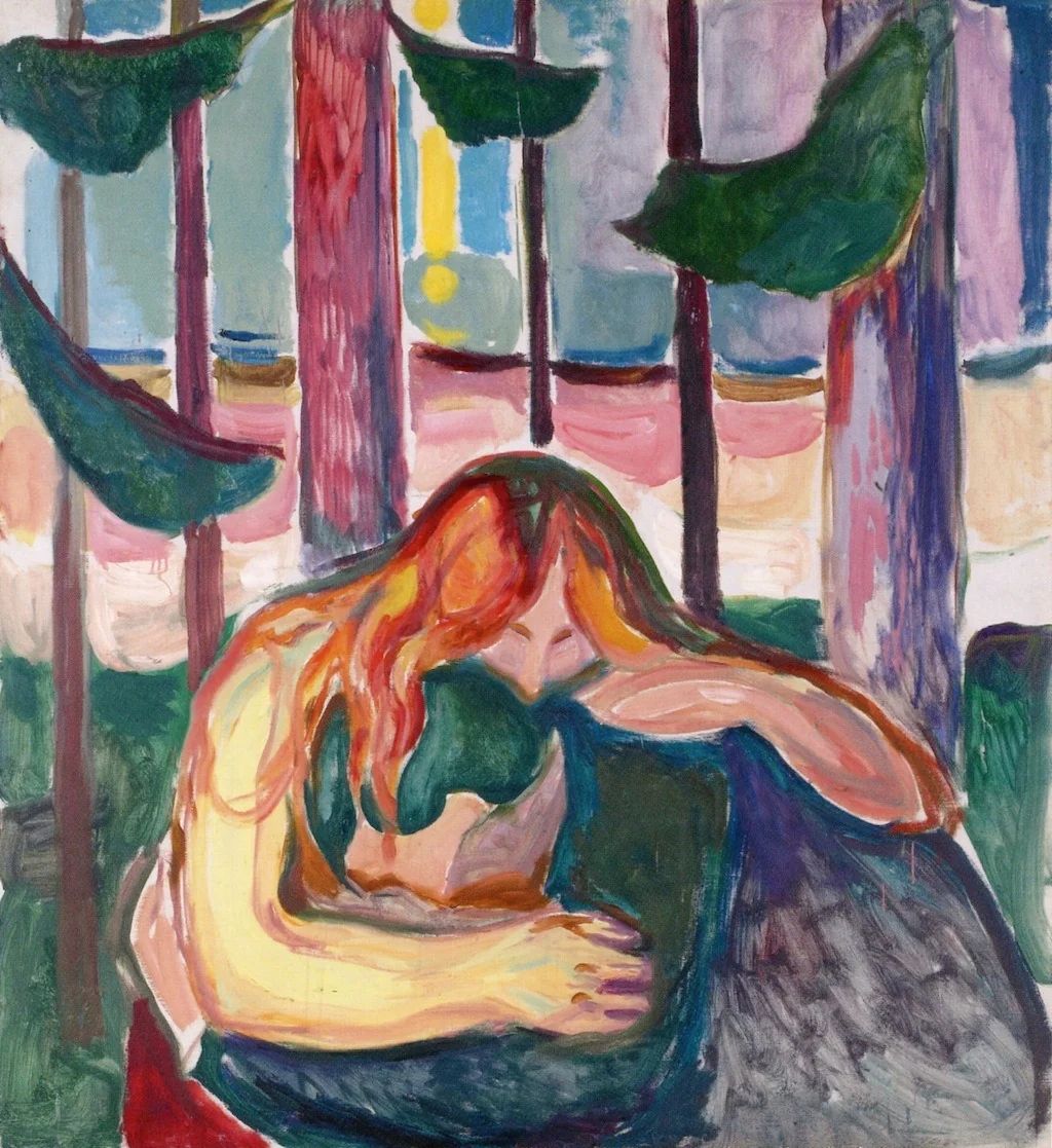 Vampire in the Forest, detail