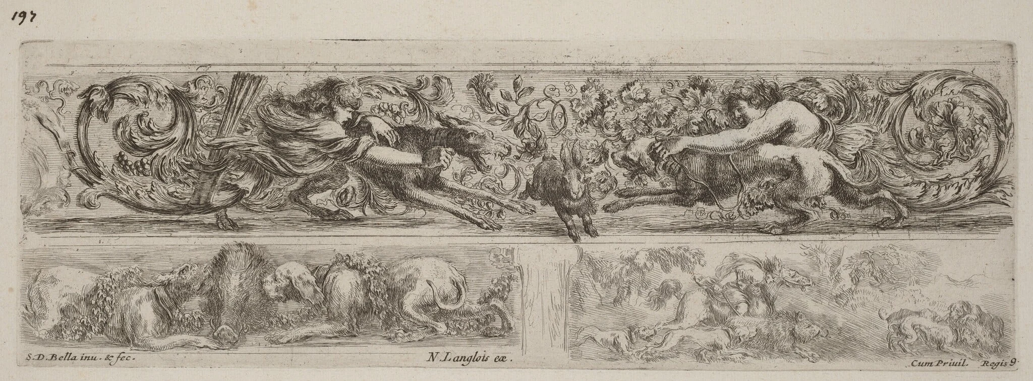 Three Ornamental Bands, detail