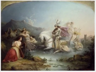 The Legend of Killarney, detail