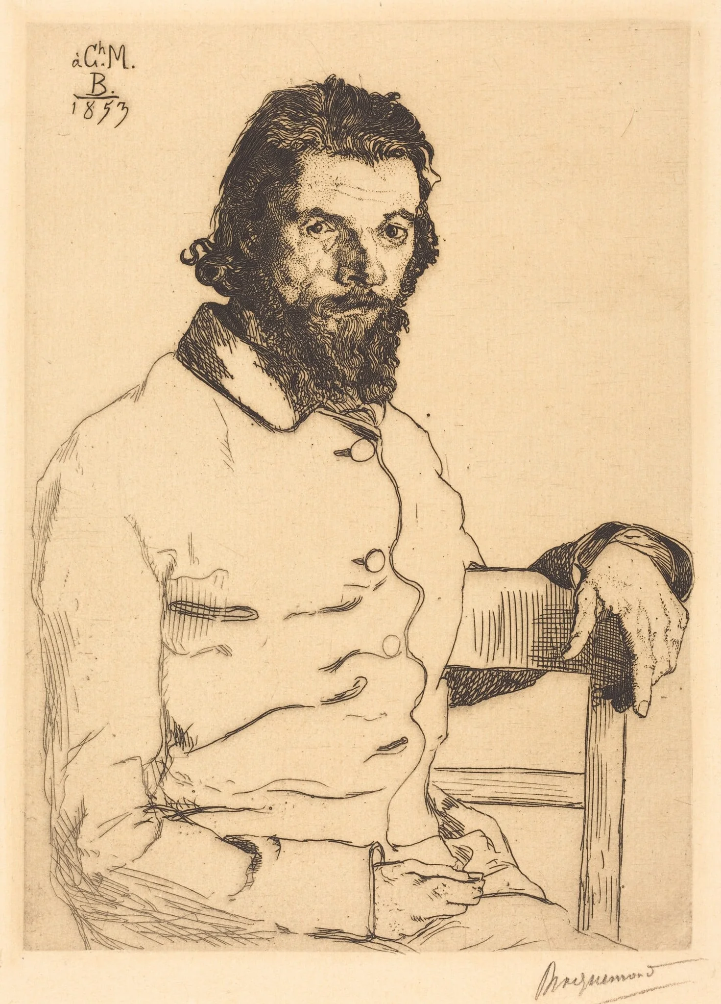 Charles Meryon, detail