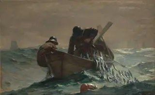 The Herring Net, by Winslow Homer, oil, 1893