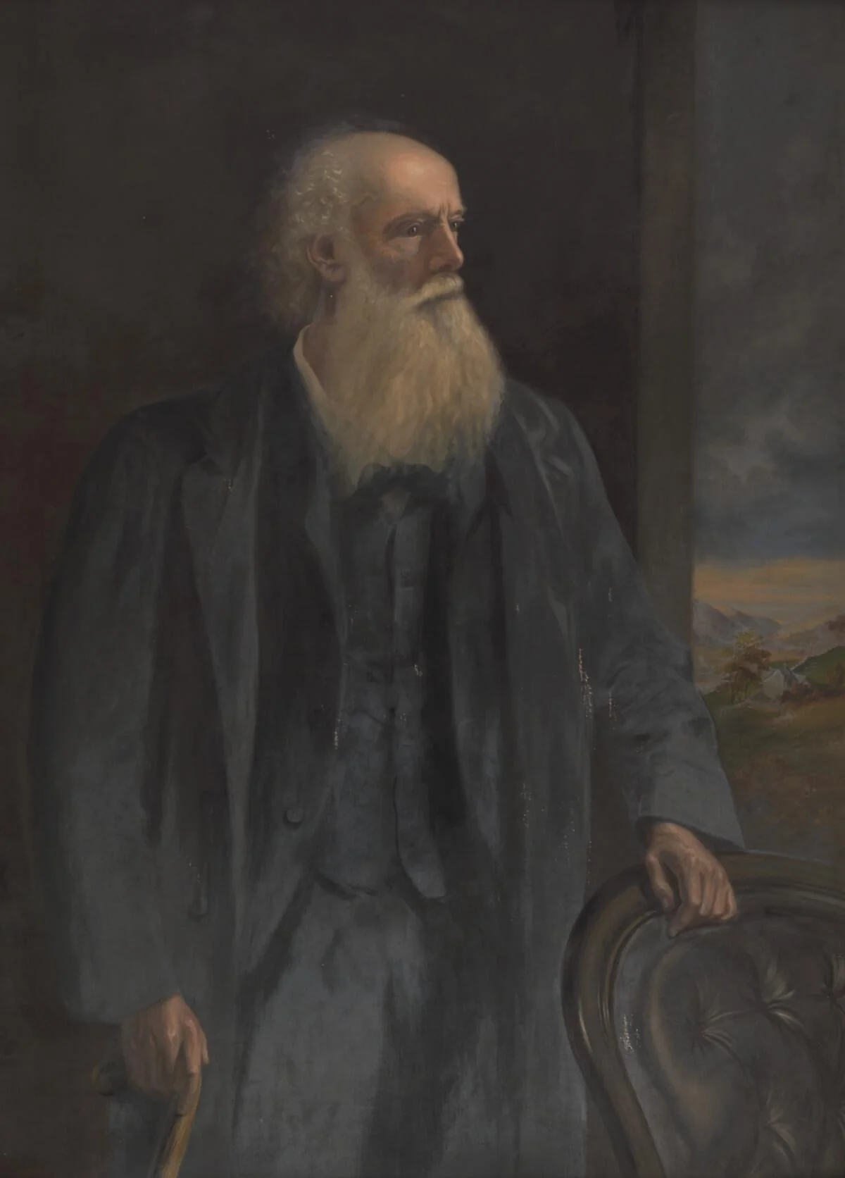 Reverend J R Kilsby Jones 1813-89, detail