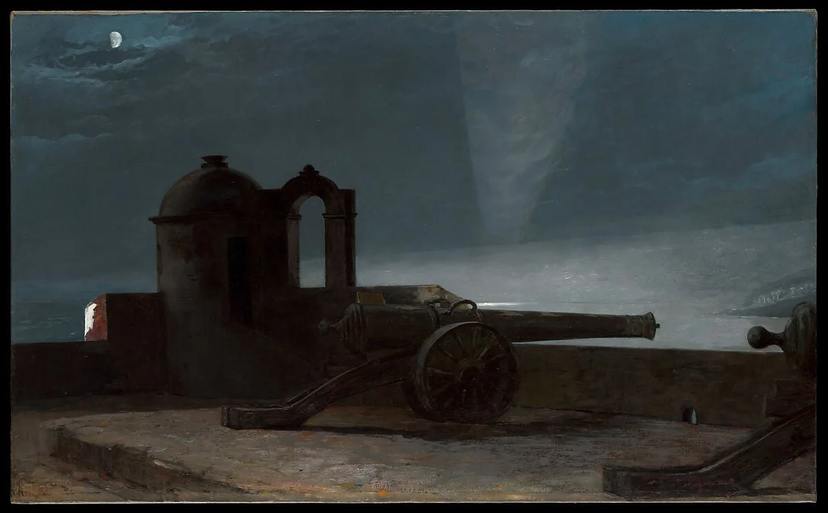 Searchlight on Harbor Entrance, Santiago de Cuba, detail