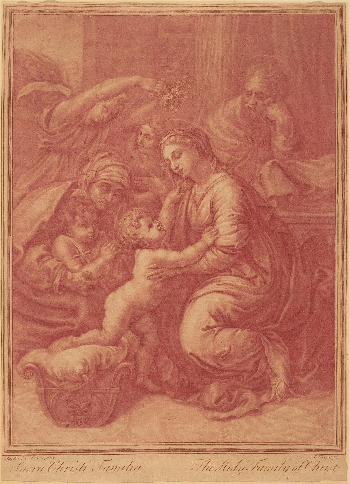 The Holy Family, detail