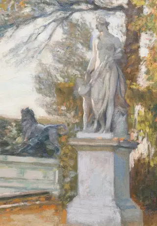 Parc din Luxemburg, by Maurice Lobre, unspecified, 1906