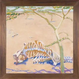 Kamelin luuranko, by Akseli Gallen-Kallela, unspecified