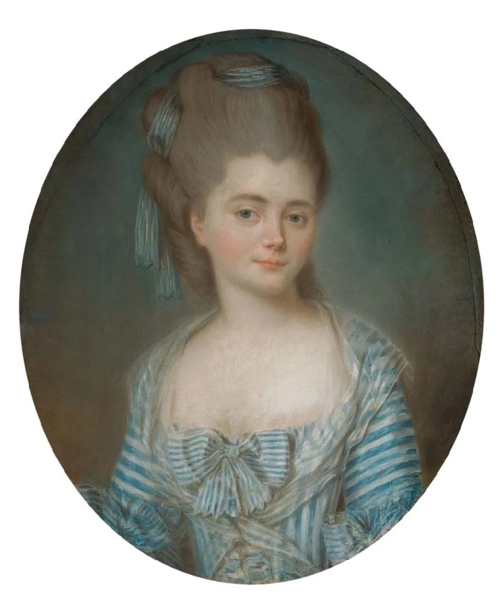 Portret de femeie, detail