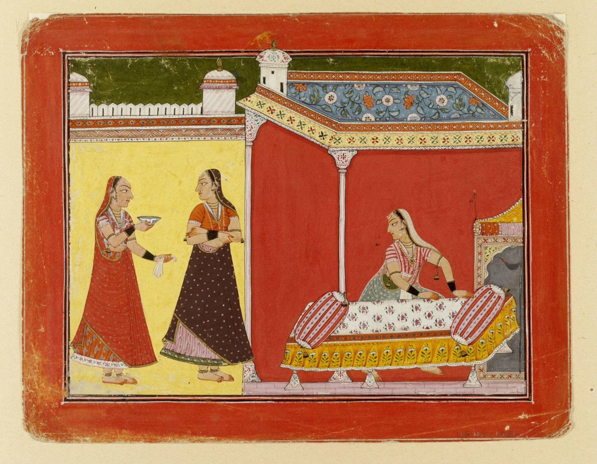 Radha, detail