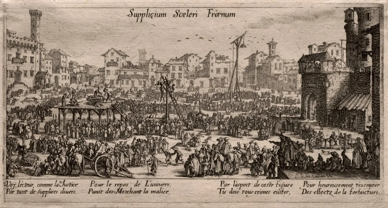 Supplicium sceleri Fraenum (The Punishments), detail