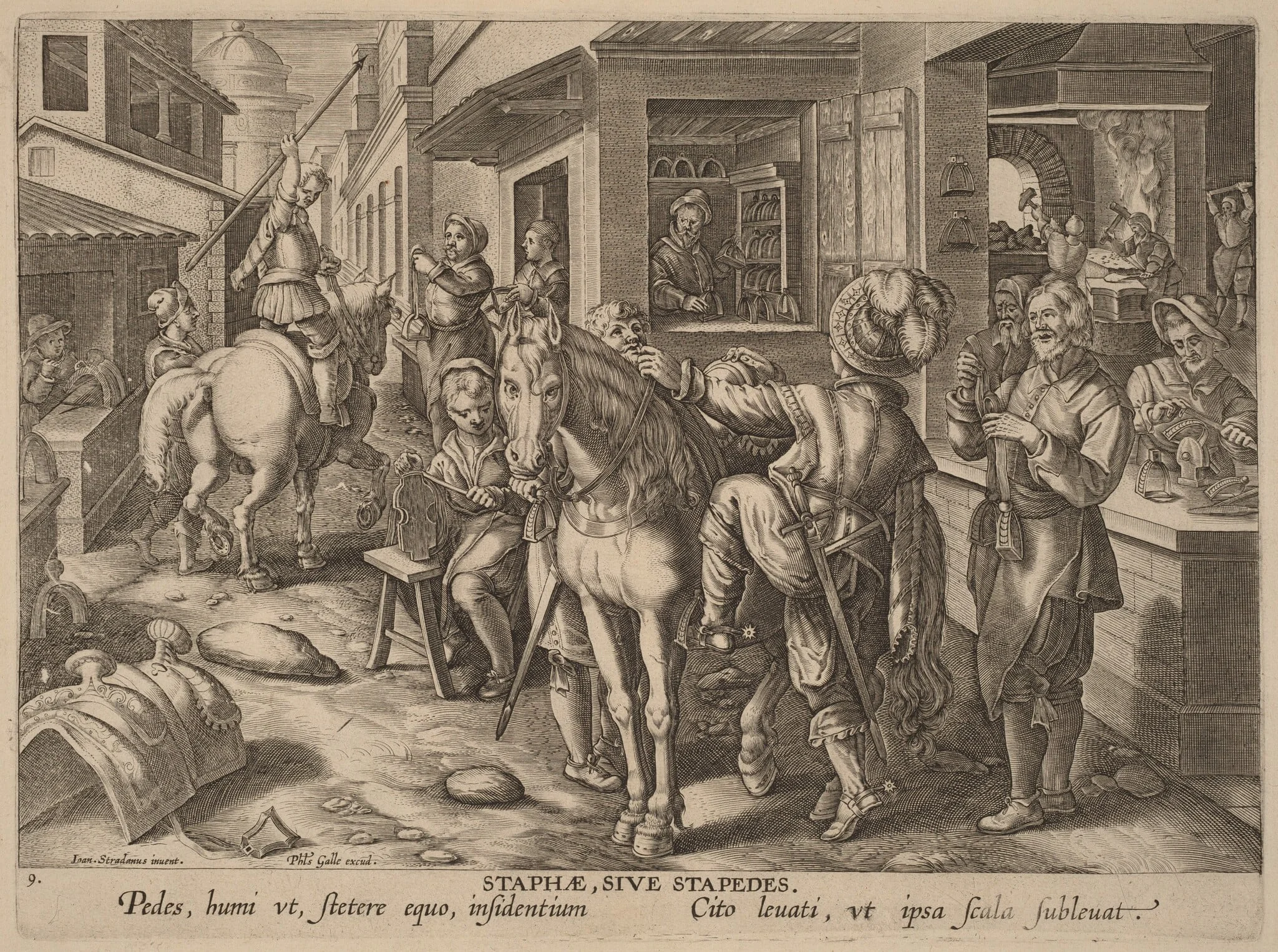 Staphae, Sive Stapedes (Stirrups, or Foot Rests), detail