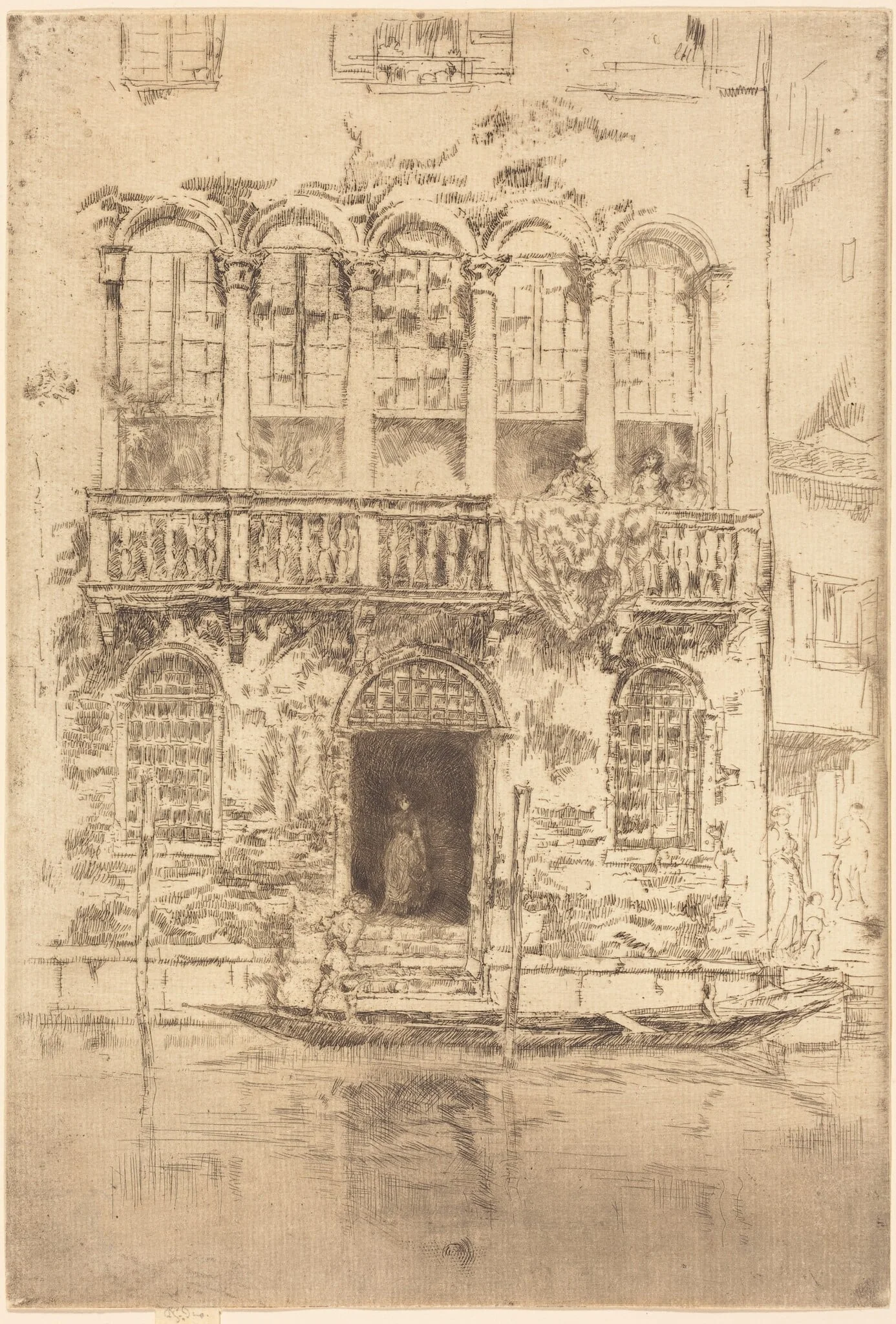 The Balcony, detail