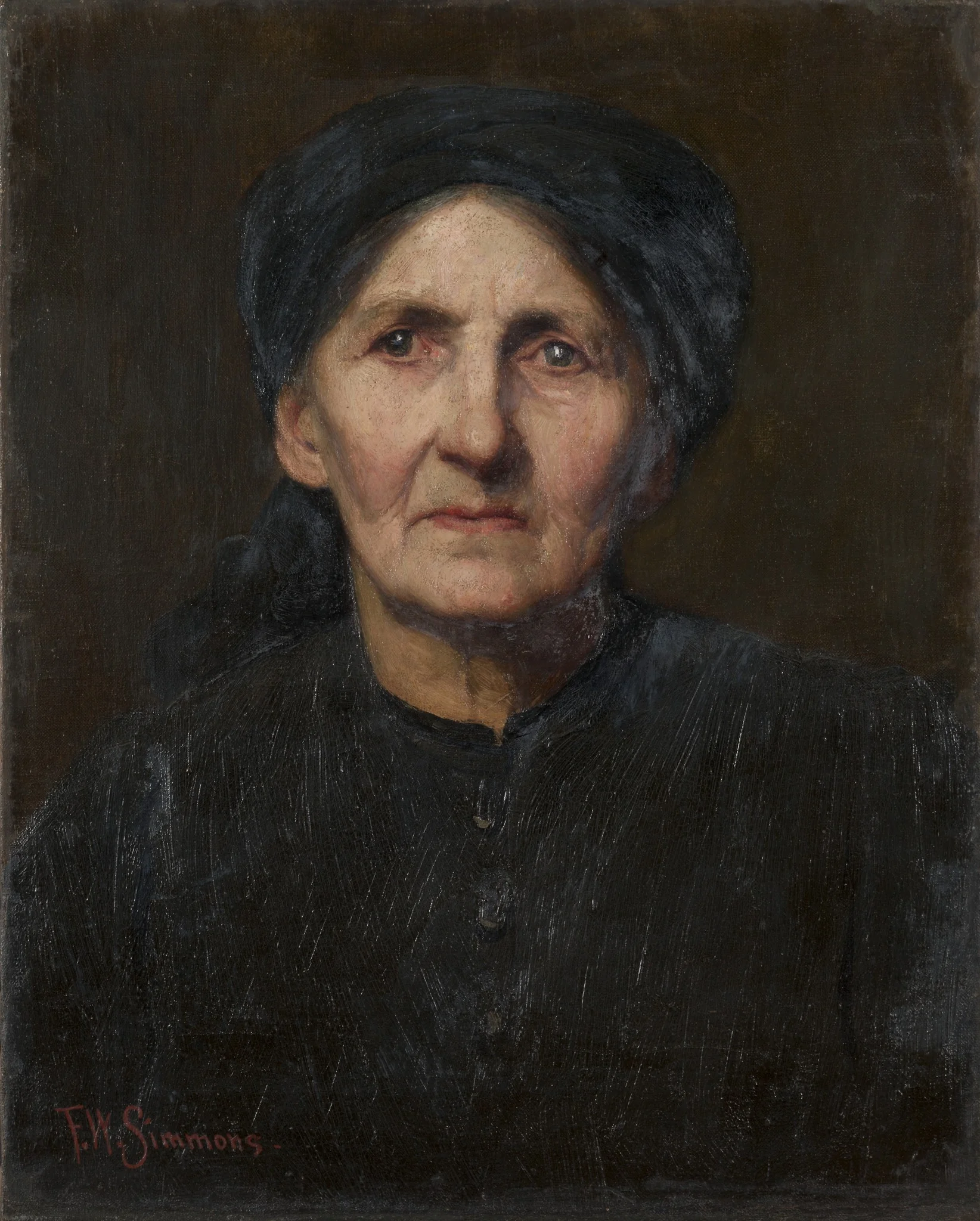 Old Peasant, detail
