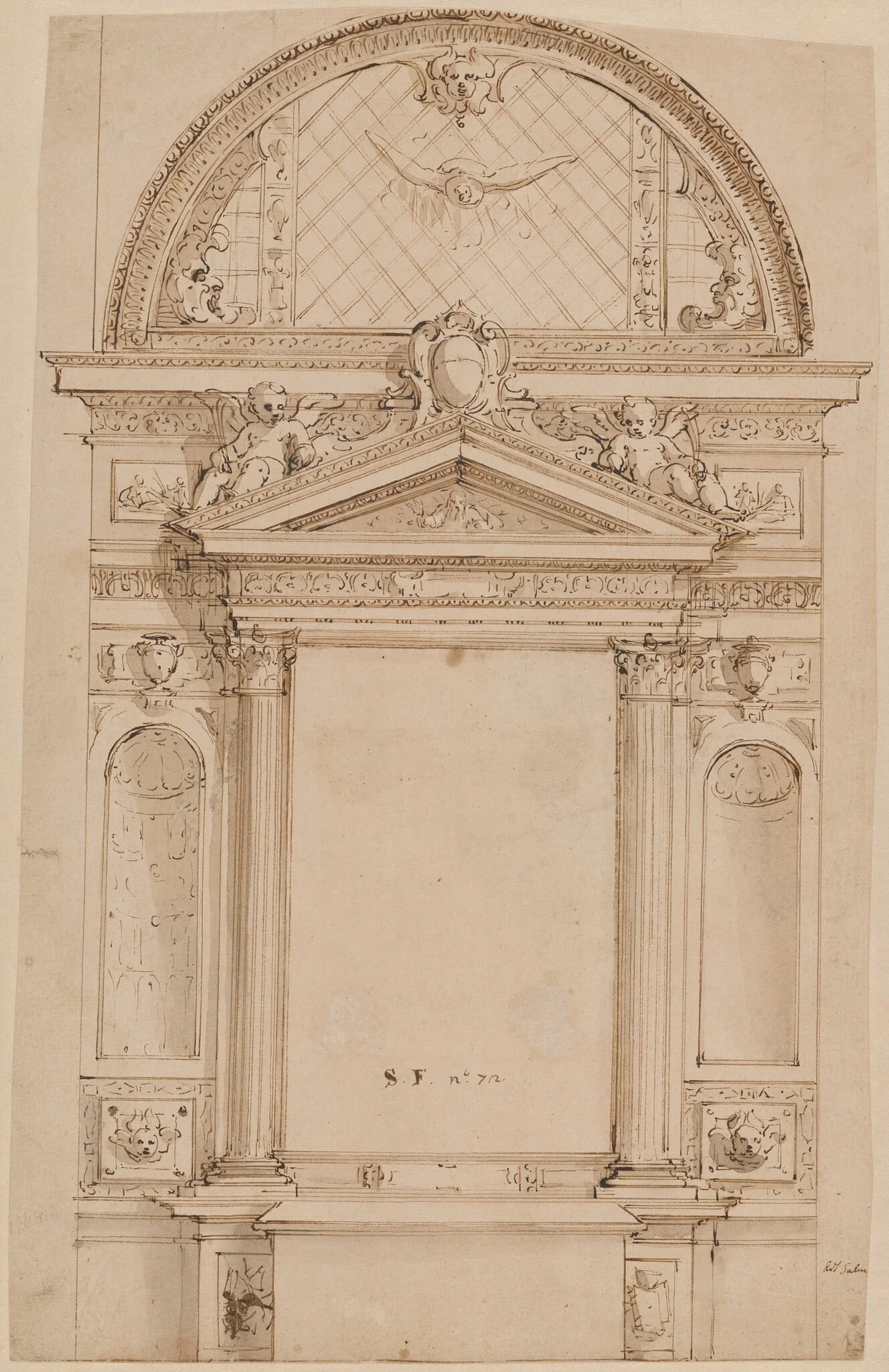 Design for an Altar, detail