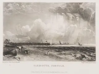 YARMOUTH, NORFOLK, by John Constable, 1832