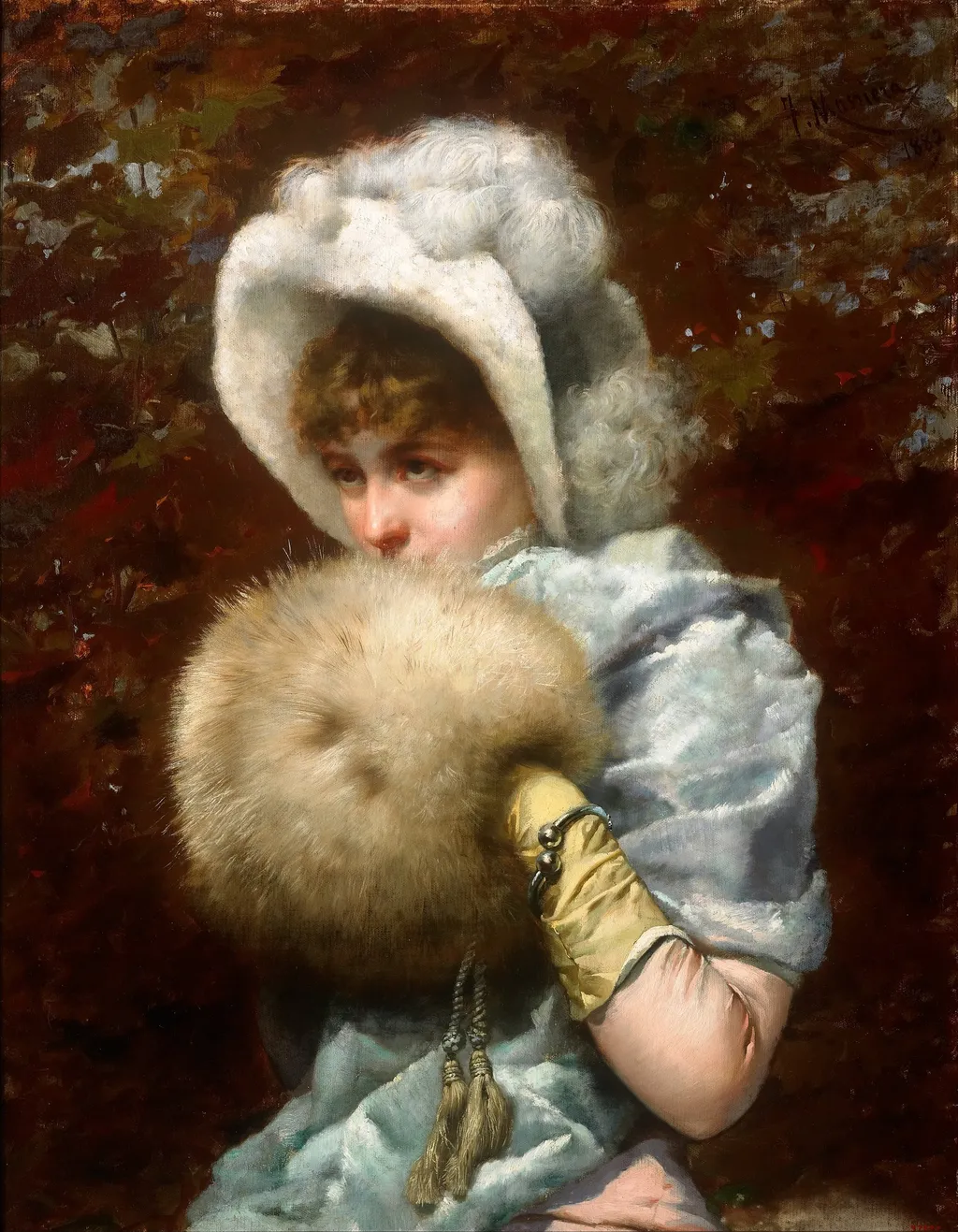 Winter 1882, by Francesc Masriera Manovens, oil, 1892