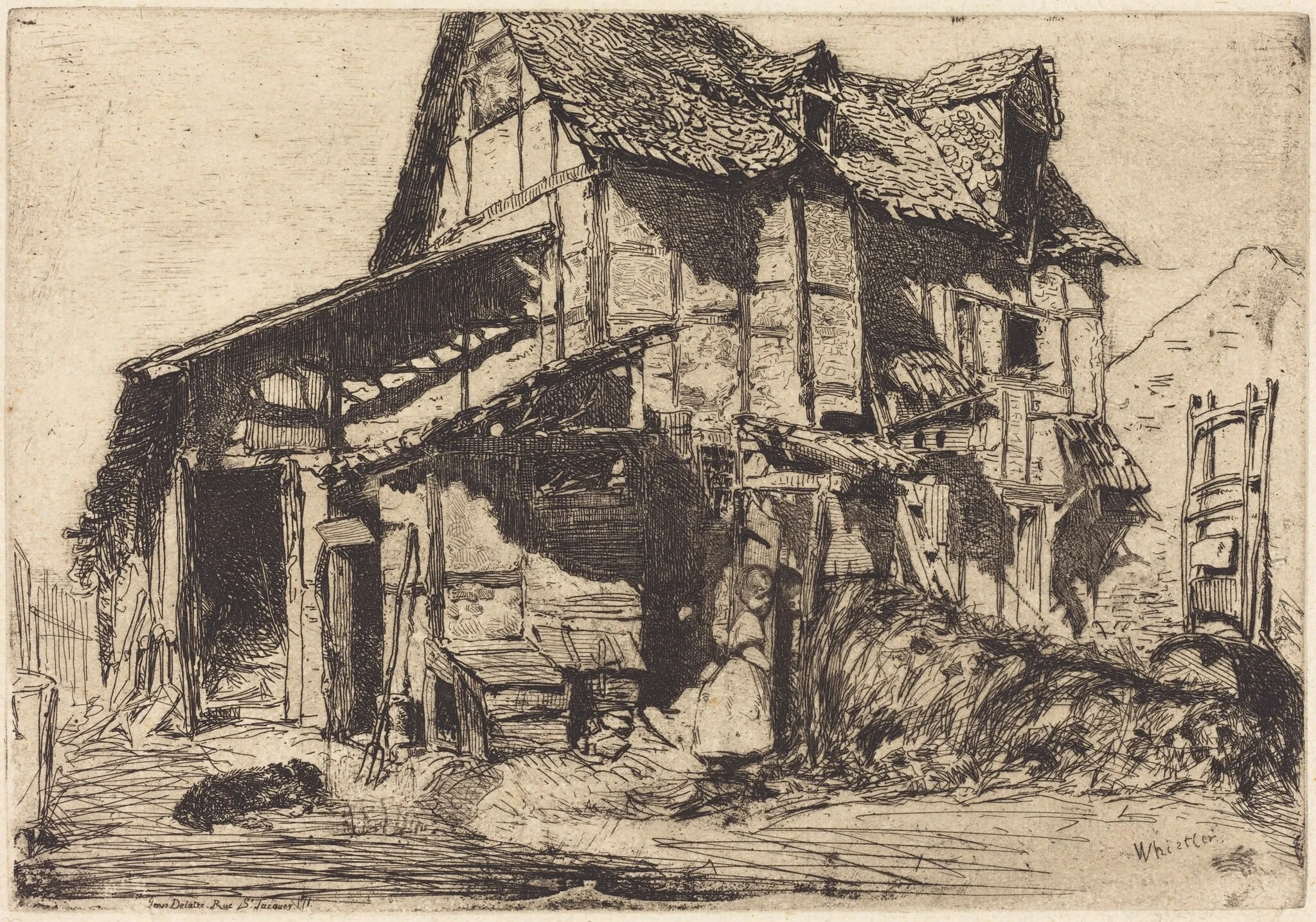The Unsafe Tenement, detail