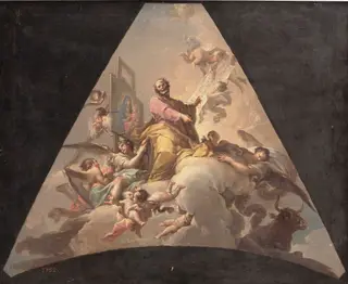 San Lucas, by Francisco Bayeu, oil, 1790