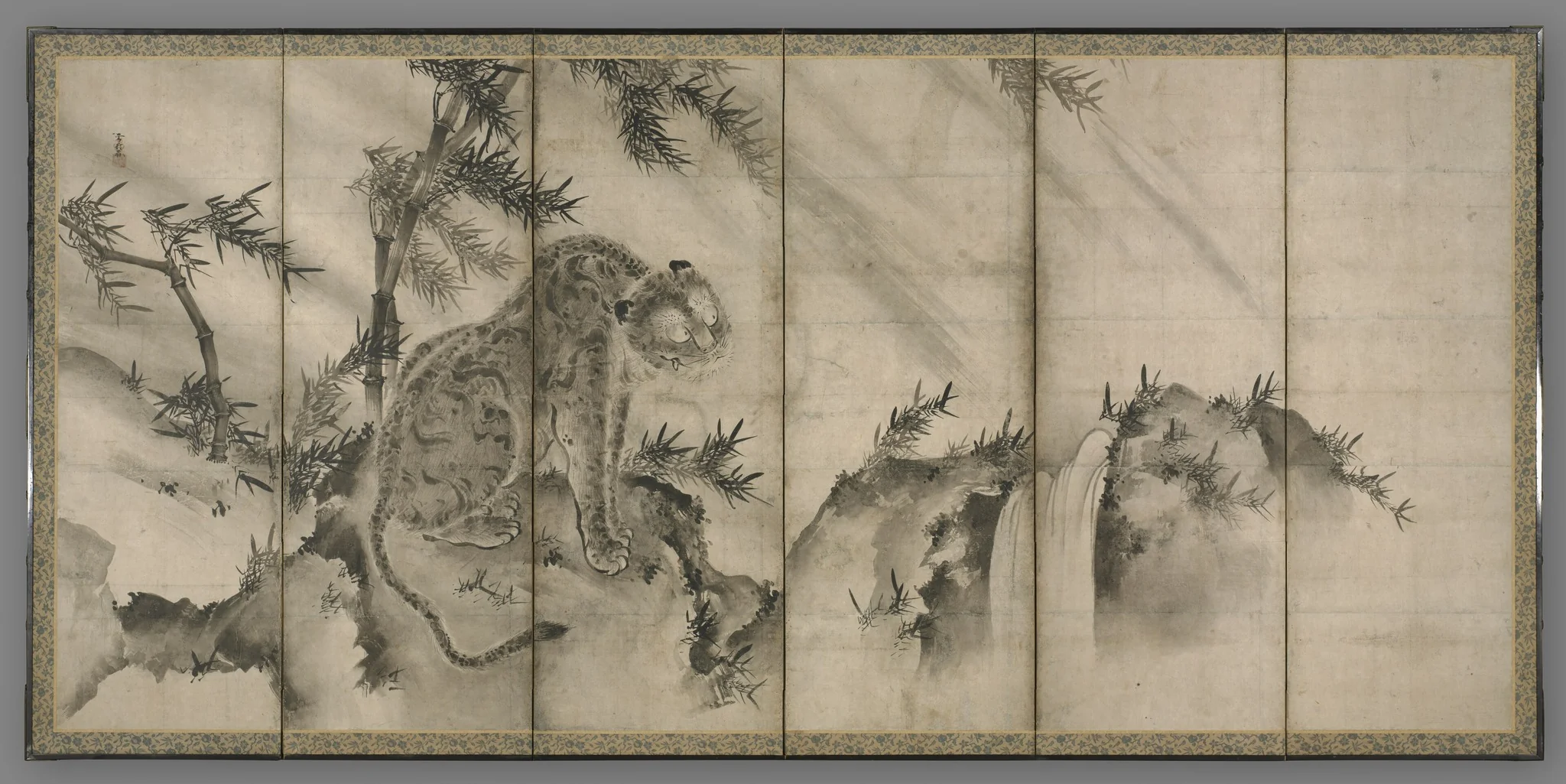 Dragon and Tiger, detail
