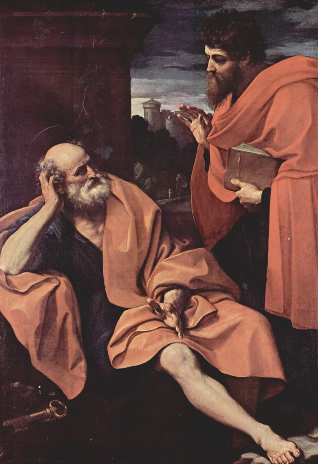 Peter and Paul, by Guido Reni, oil, 1605