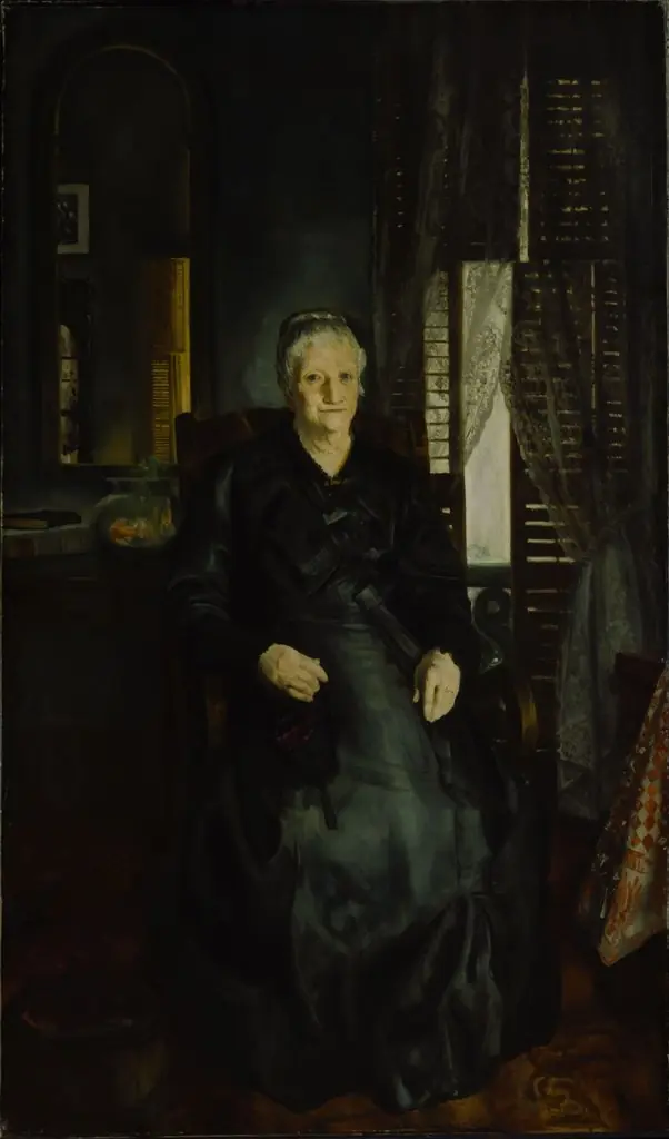 My Mother, by George Bellows, oil, 1921