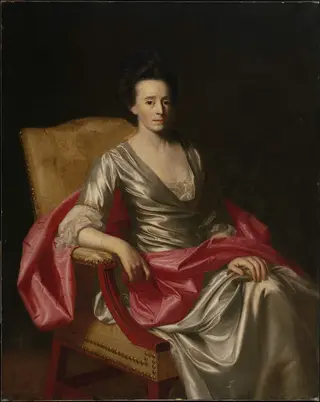 Mrs. Timothy Rogers (Lucy Boylston), by John Singleton Copley, oil, 1786