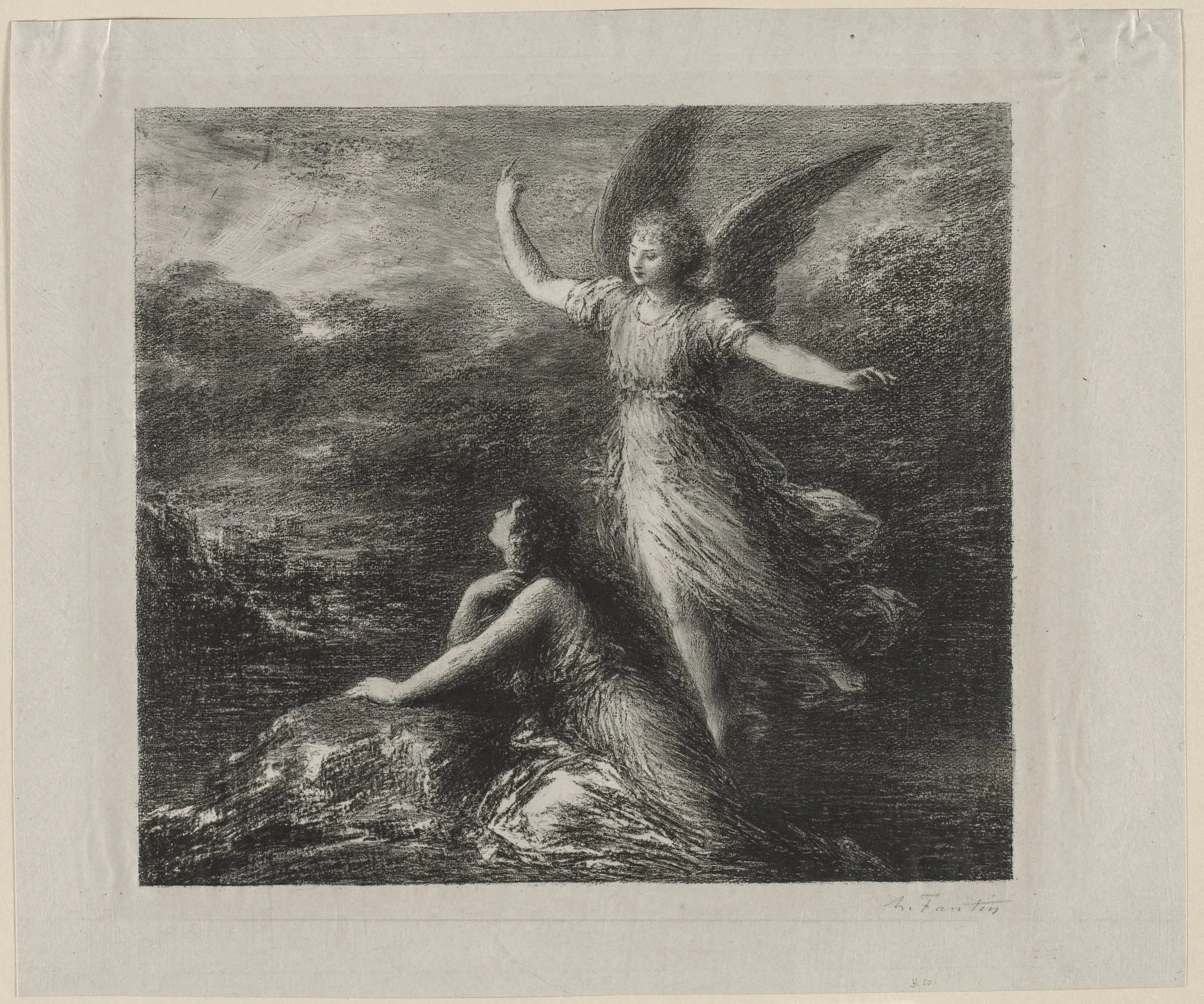 Le Paradis et la Peri, detail