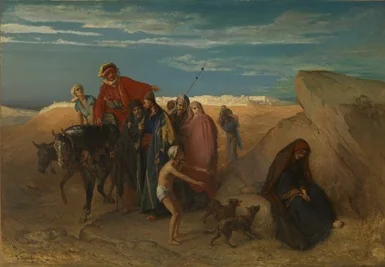 The daughter of Zion, detail