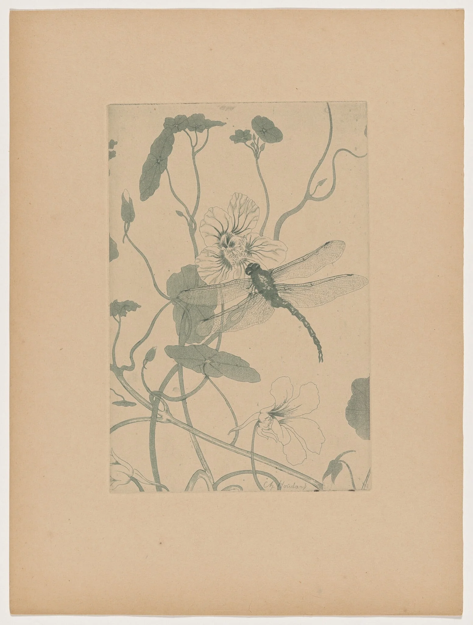 Fleurs (Flowers), detail