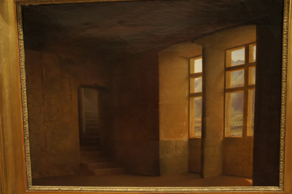 Intérieur du château Bayard, by François Fleury-Richard, unspecified, 1650