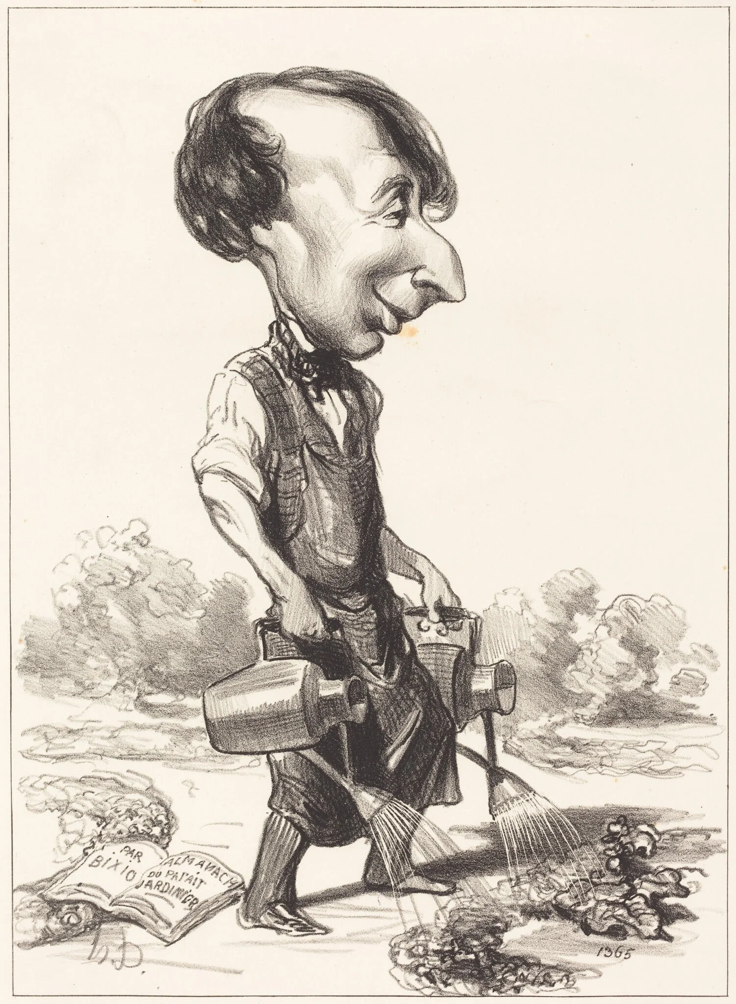 J. Alexandre Bixio, detail
