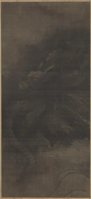 Dragon; Tiger, by Muqi, unspecified, 1262