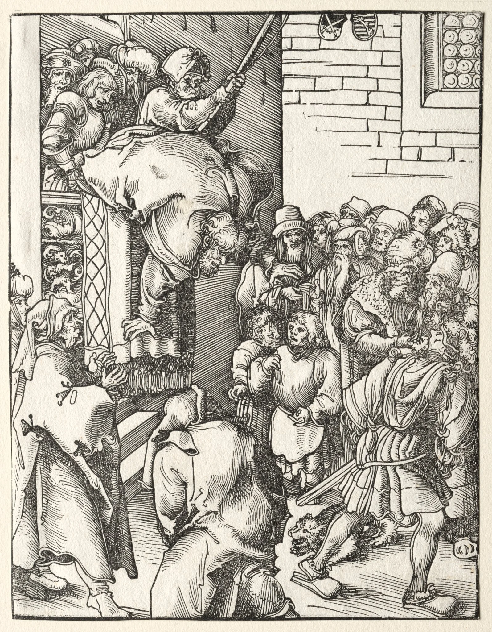 Martyrdom of St. James the Less, detail