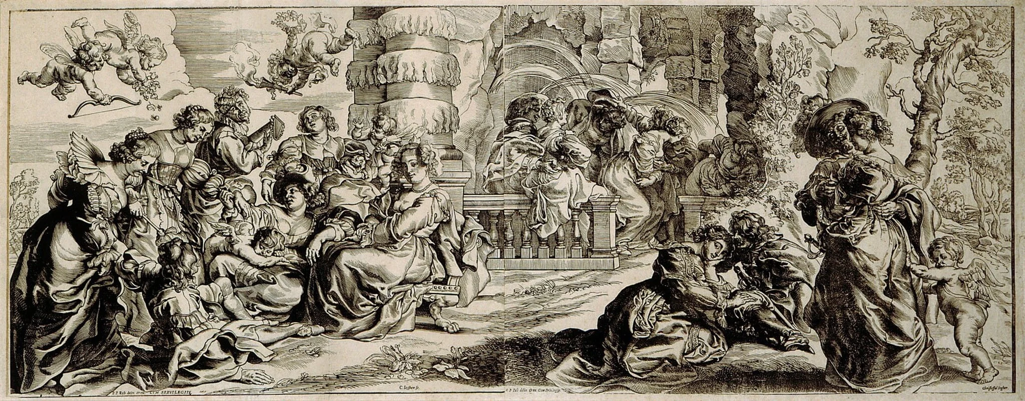 The Garden of Love, detail
