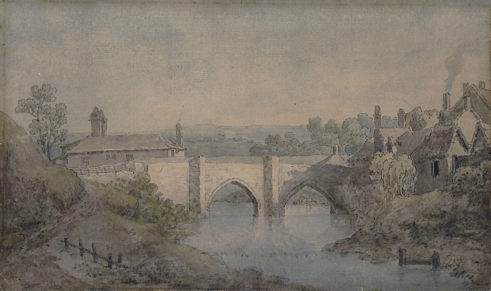 Bishop Gate Bridge, Norwich, detail