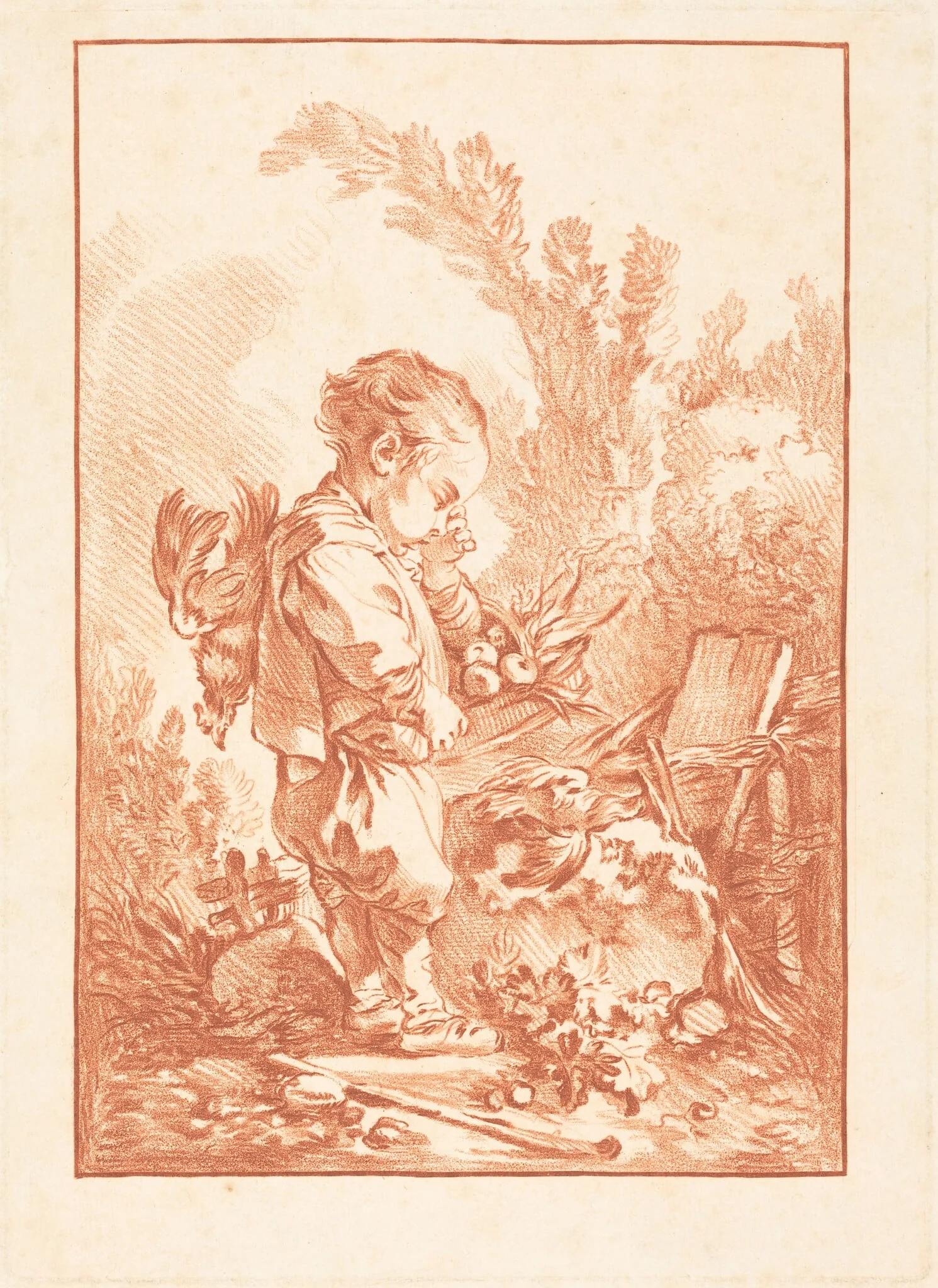 Le Maraudeur (The Thief), detail