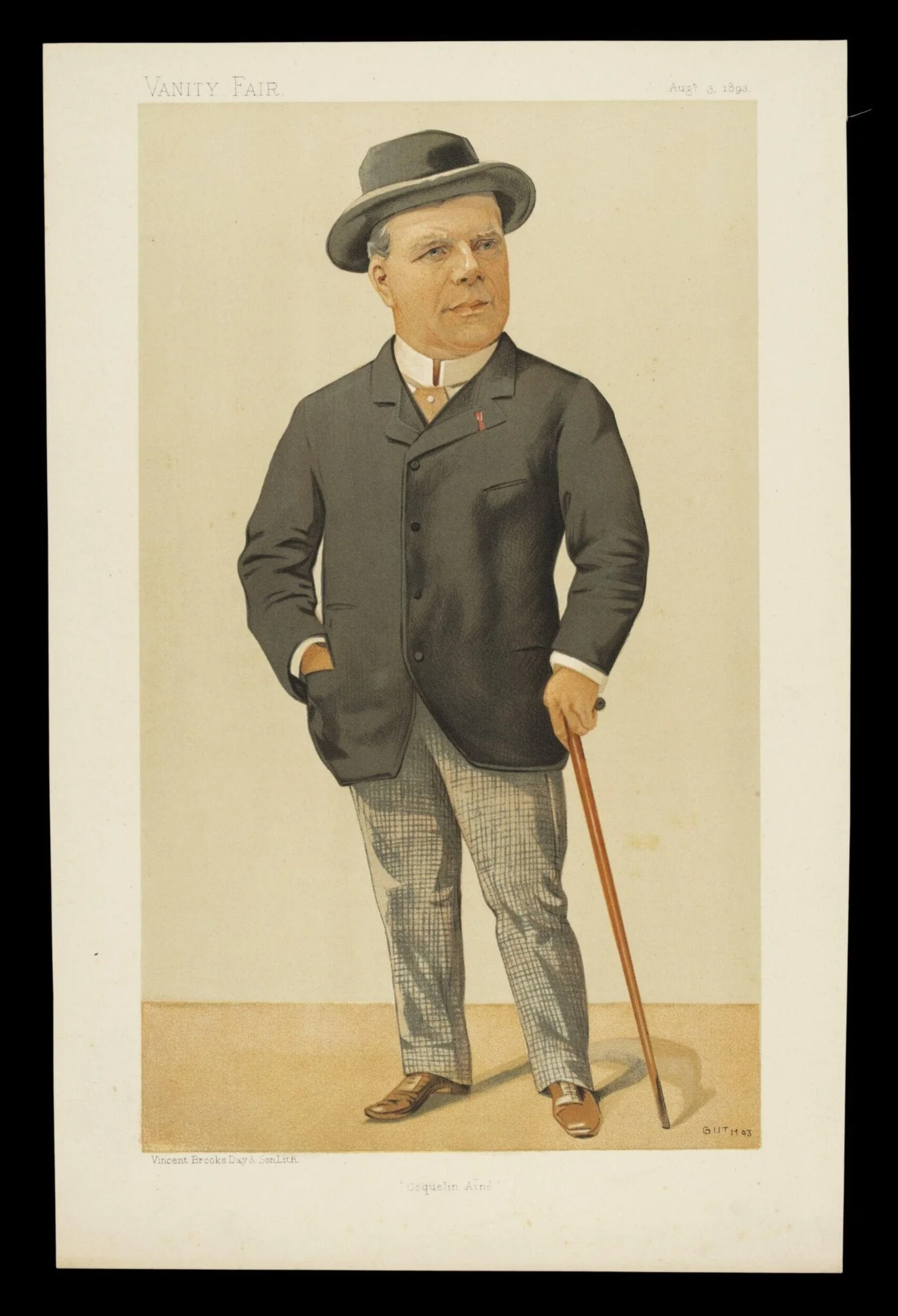 H Beard Print Collection, detail