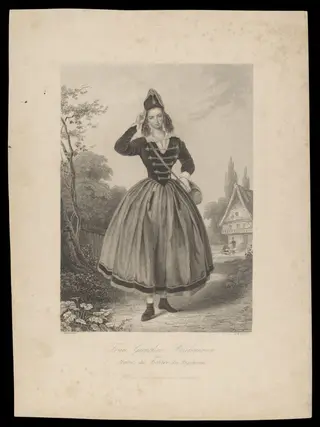 H Beard Print Collection, by Richter, 1750