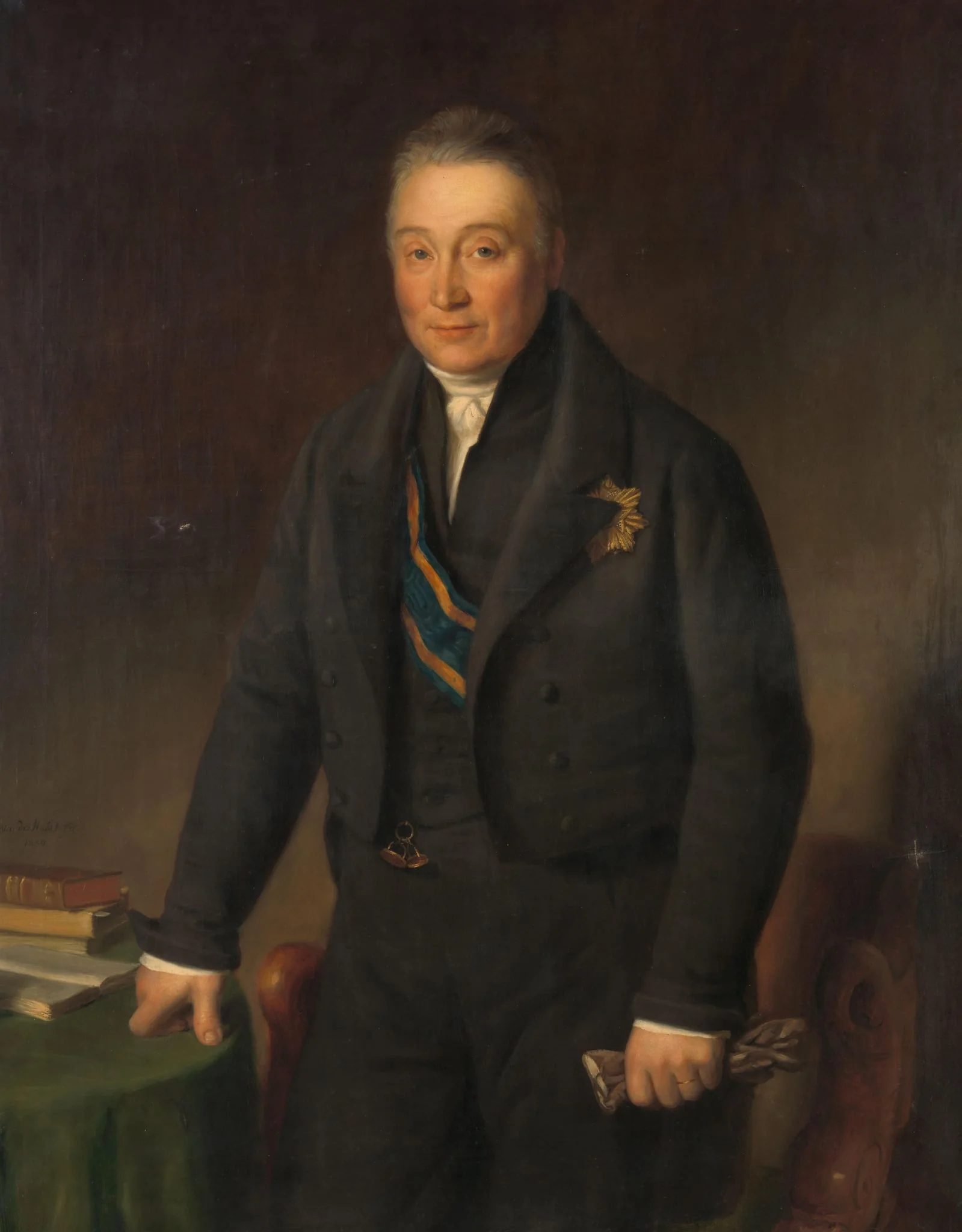 Adam-Fran&#231;ois-Jules-Armand (1771-1848), Count van der Duyn van Maasdam, detail