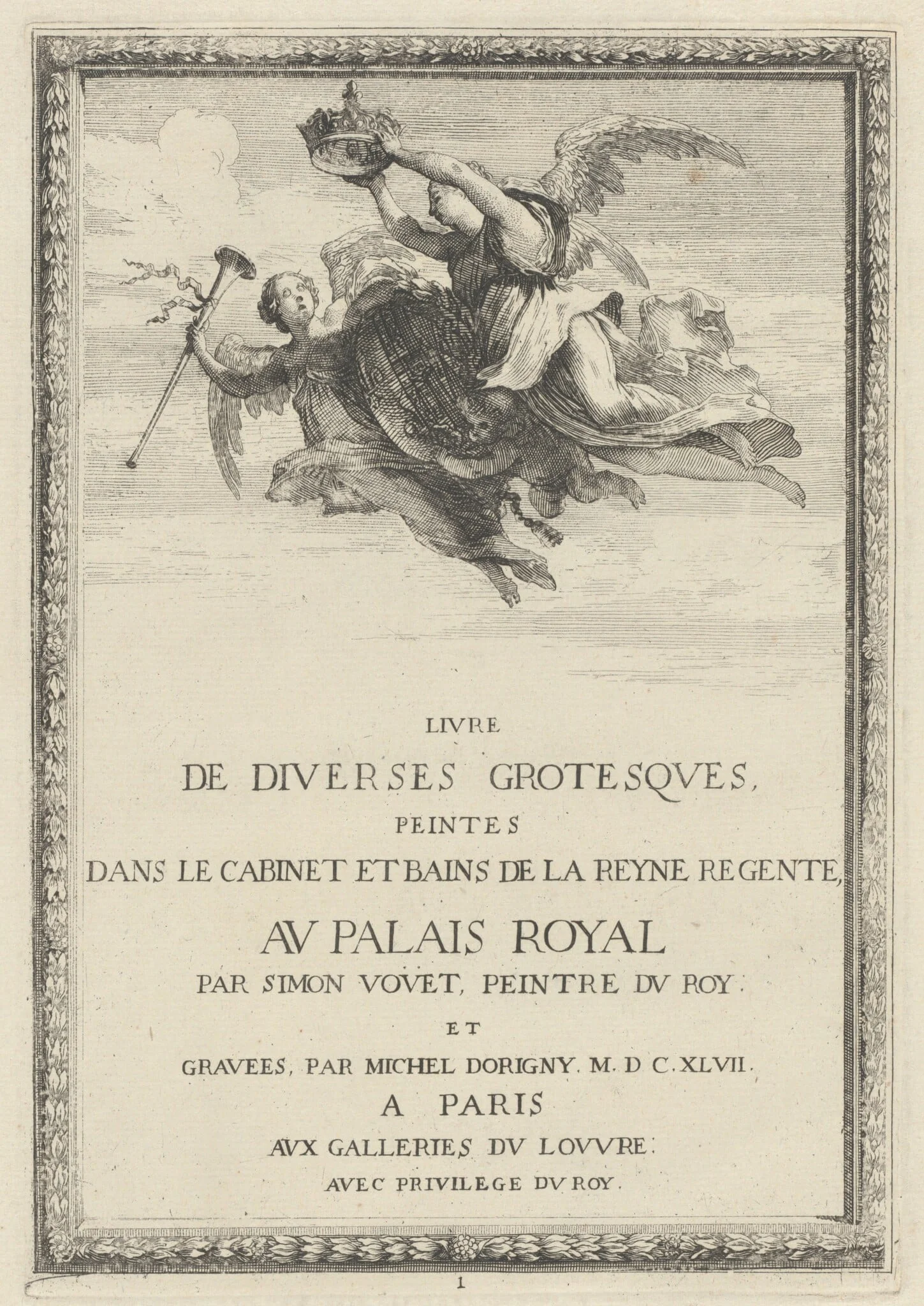 Title Page, detail