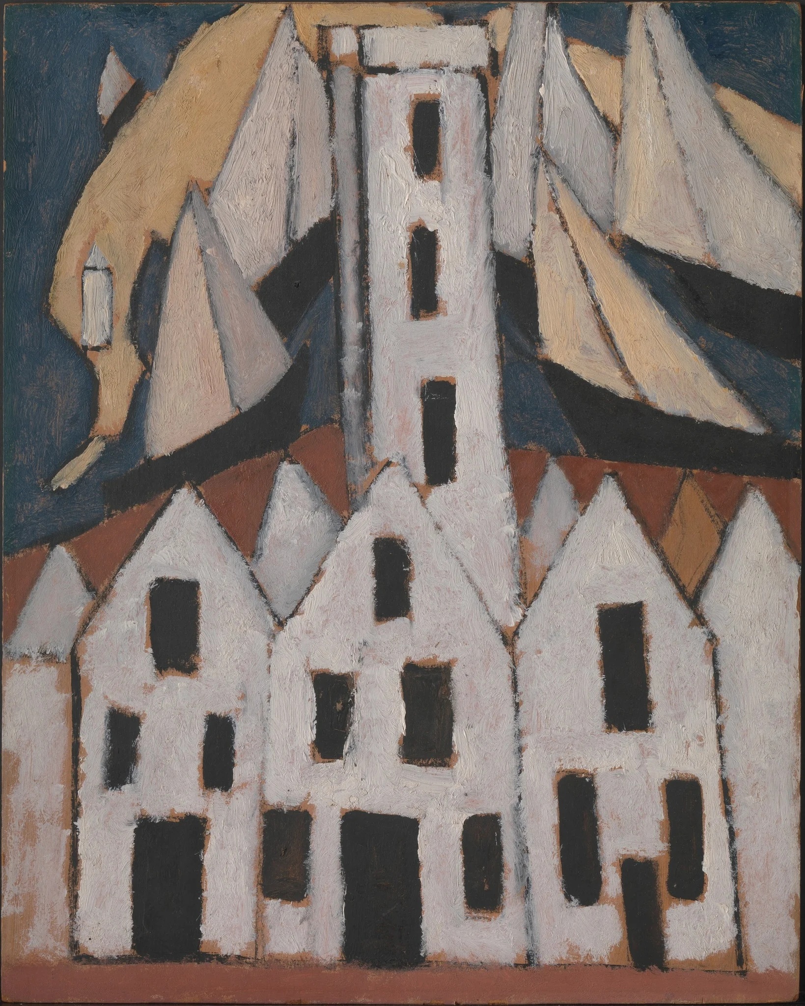 Movement No. 5, Provincetown Houses, detail