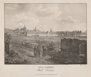 Nieder-oesterreich, Stadt Krems, by Jakob Alt, 1839